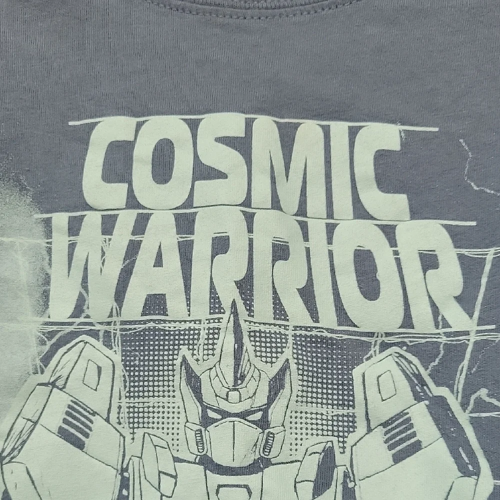 OshKosh B'gosh Blue Cosmic Warrior Tee SIZE 8